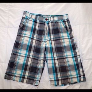 Men’s Casual Checkered Shorts